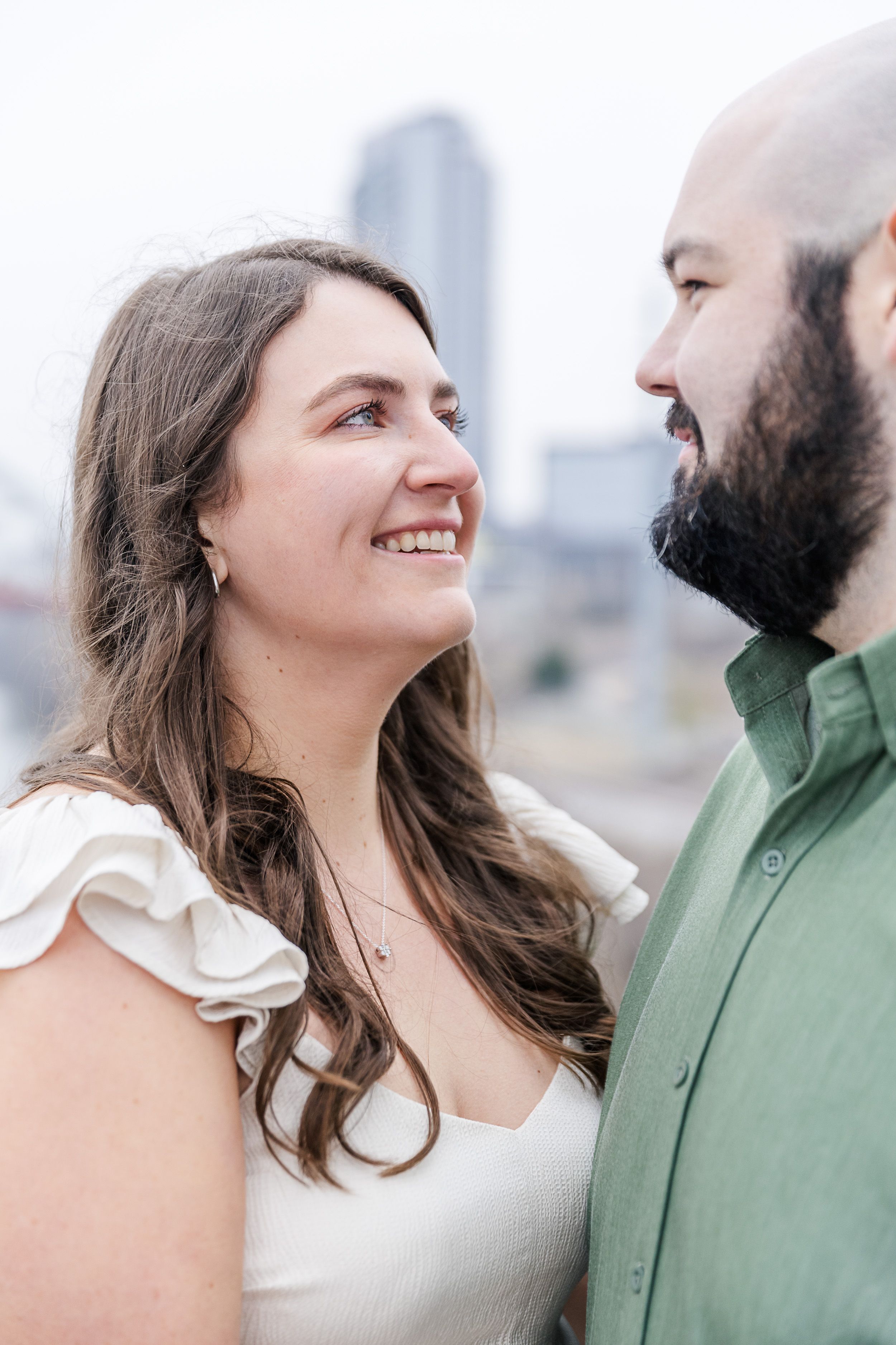 engagement shoot downtown nashville