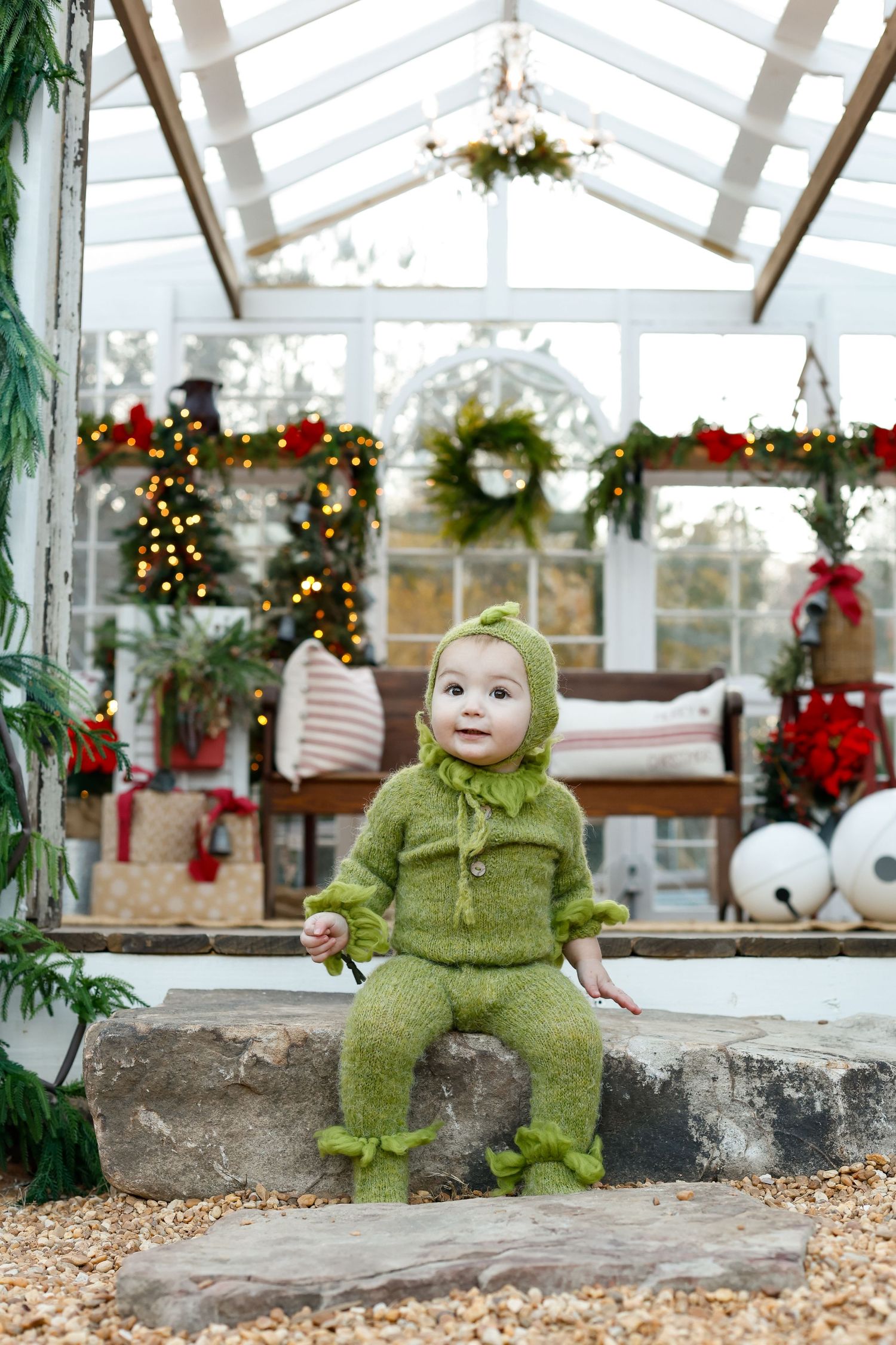 outdoor family photography greenhouse Covington Conyers Georgia