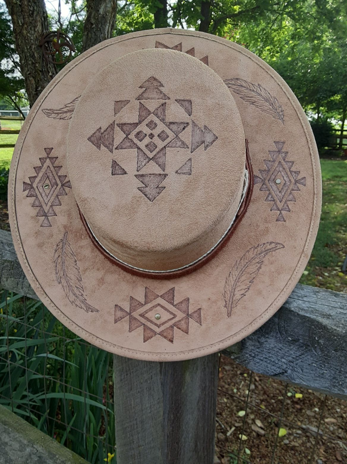 Advertisement and sponsorships for small business. Western Boutique and custom hat designs. Jog-n-Trot Woodleaf, NC