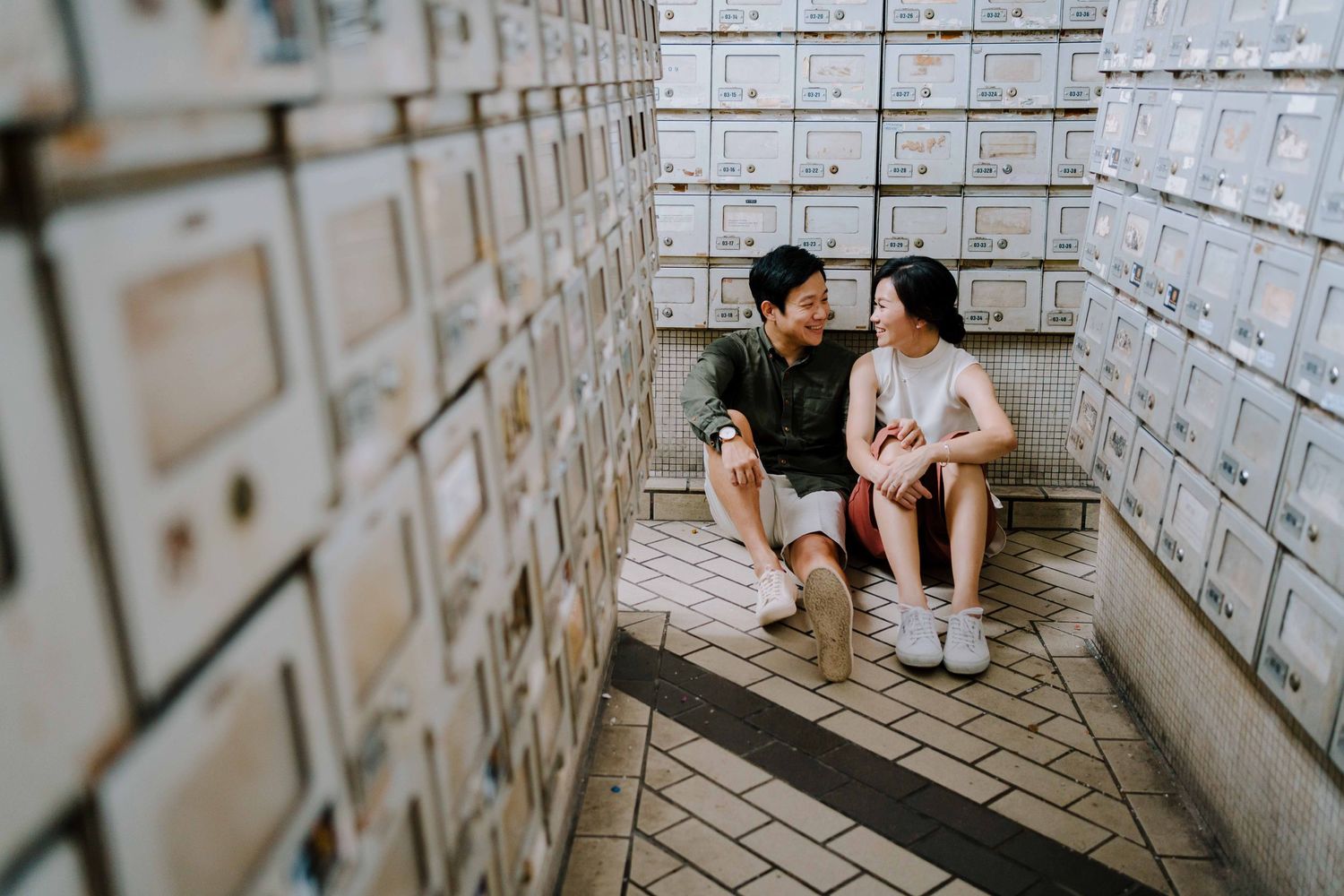golden mile complex prewedding photo
