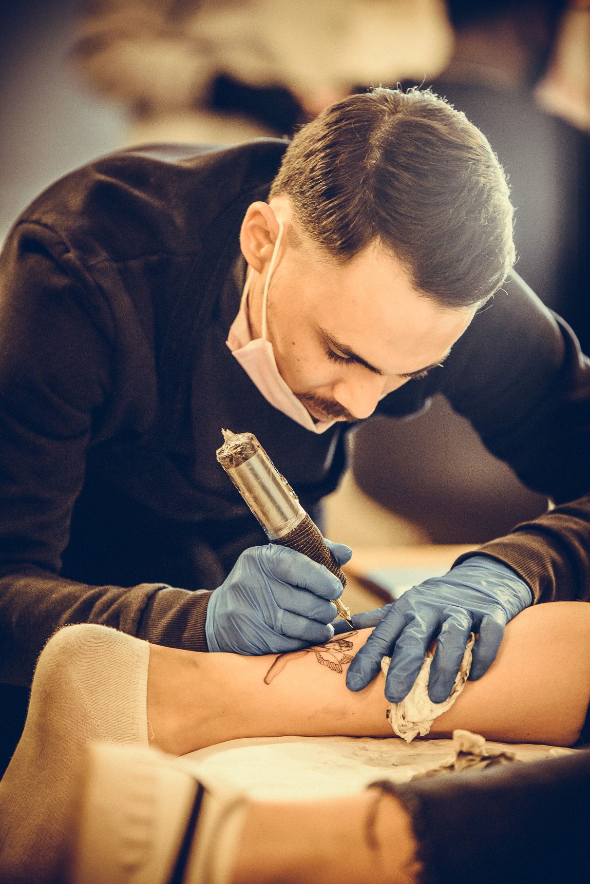 Reportage événement d'entreprise, reportage production , reportage flash tattoo day, Limoges, reportage tatoueur Limoges, photographe tattoo