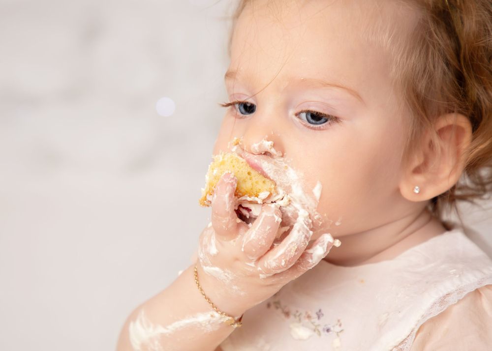 cake smash photography Lakewood NJ, first birthday photos, baby cake smash portraits, studio cake smash, milestone photography Lakewood NJ