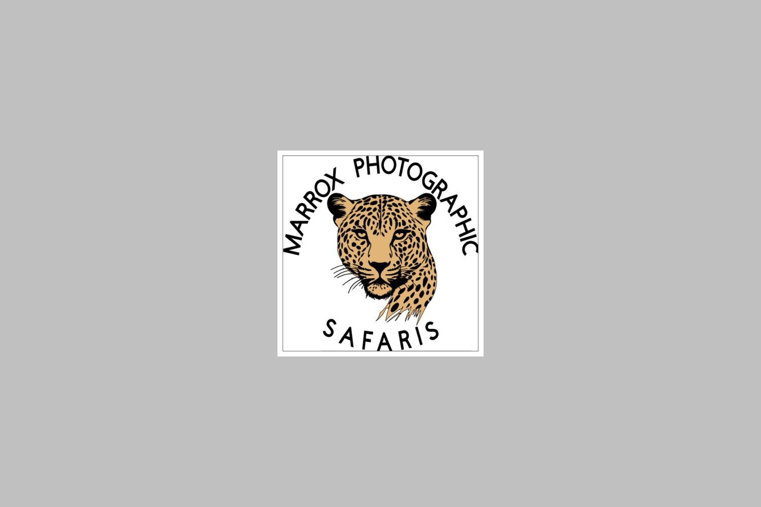 The Logo of Marrox Photographic Safaris, offering low cost tours to the Kruger National Park in South Africa.