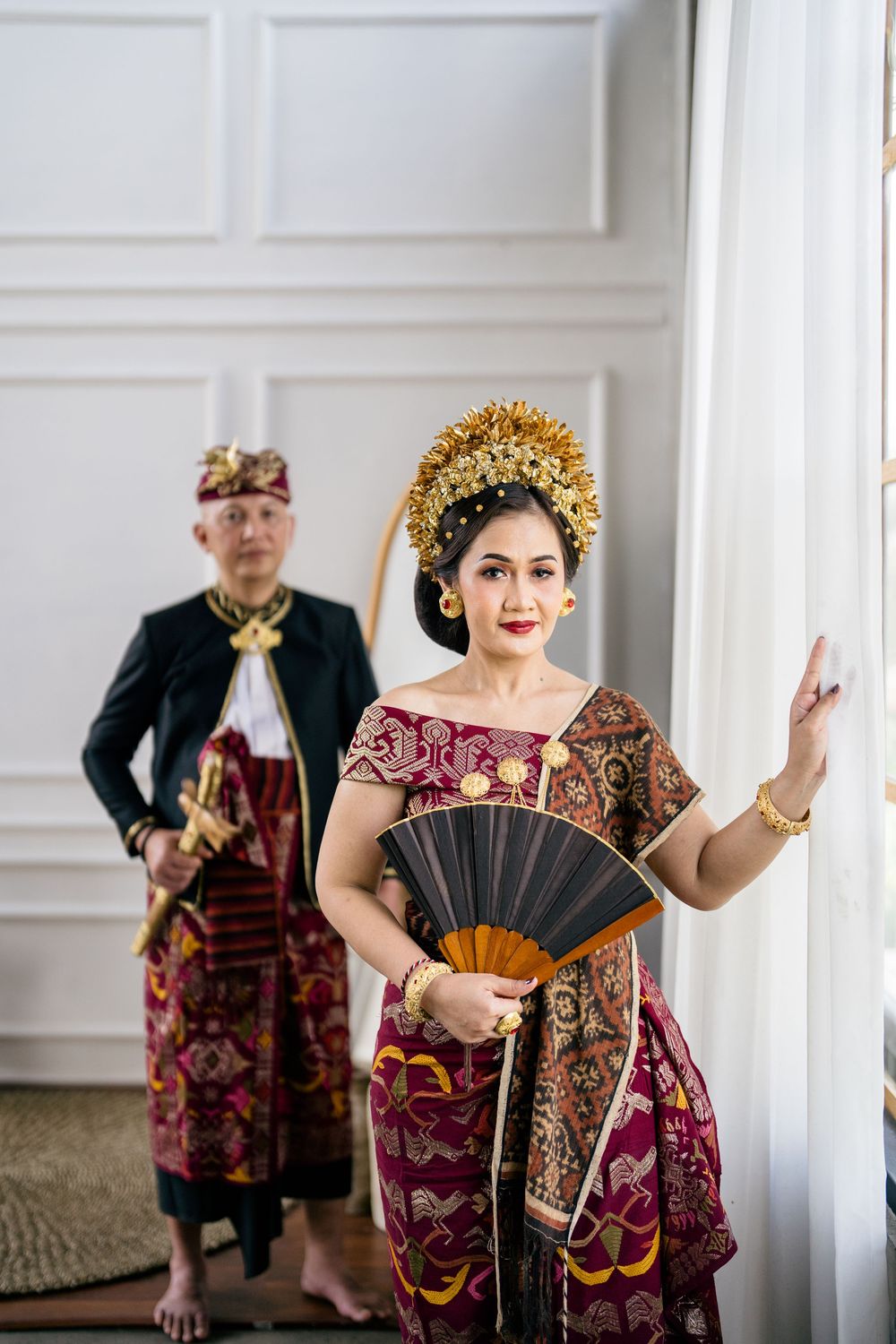 Romantic prewedding photoshoot in Bali for destination couples.