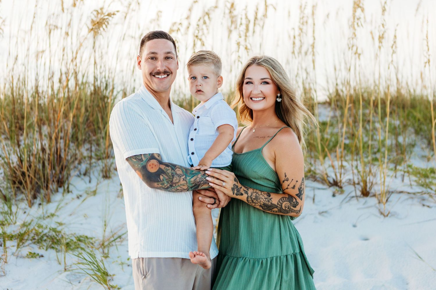 Beach Engagement, Proposal, Couples Photoshoot Session during family session