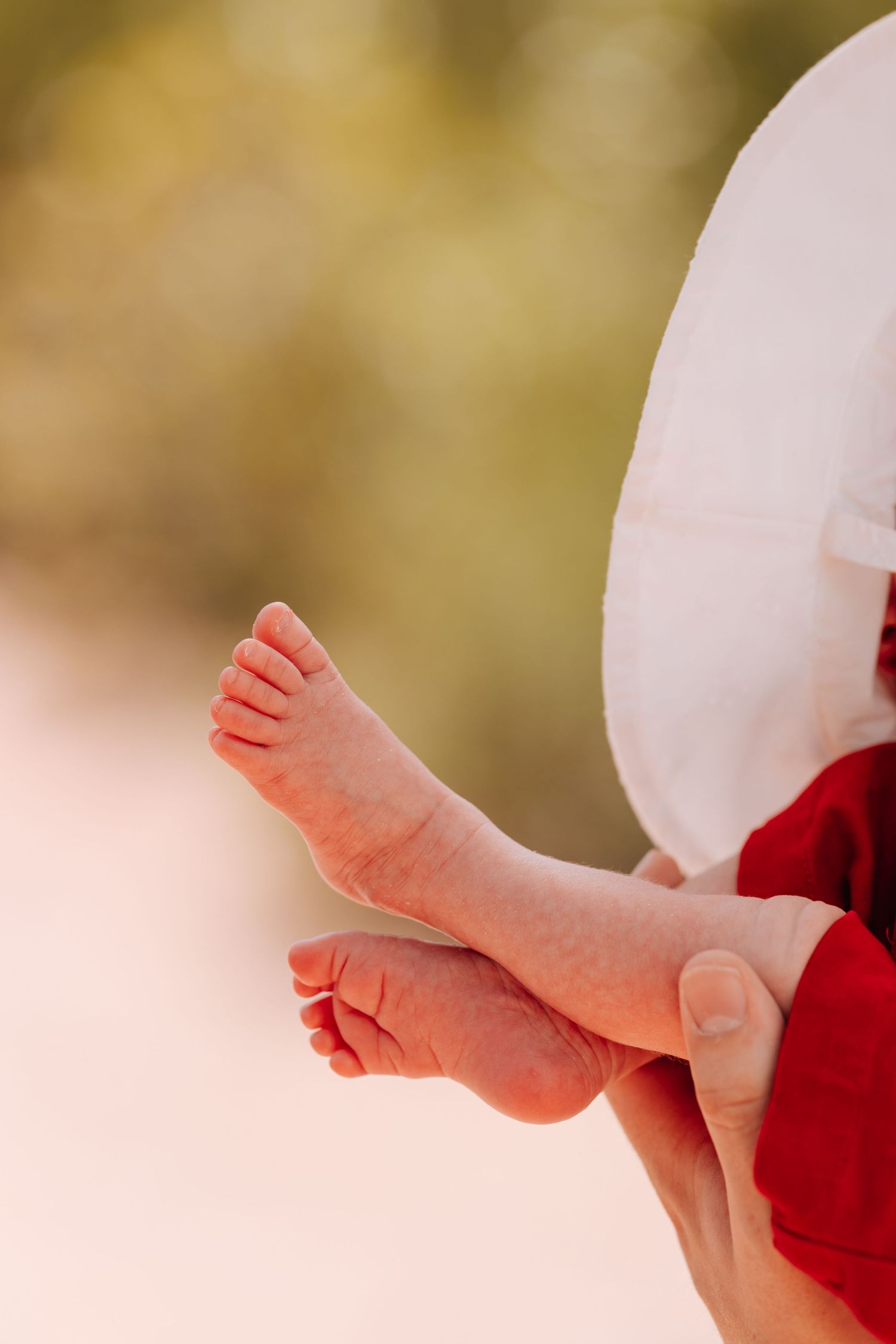 newborn feet