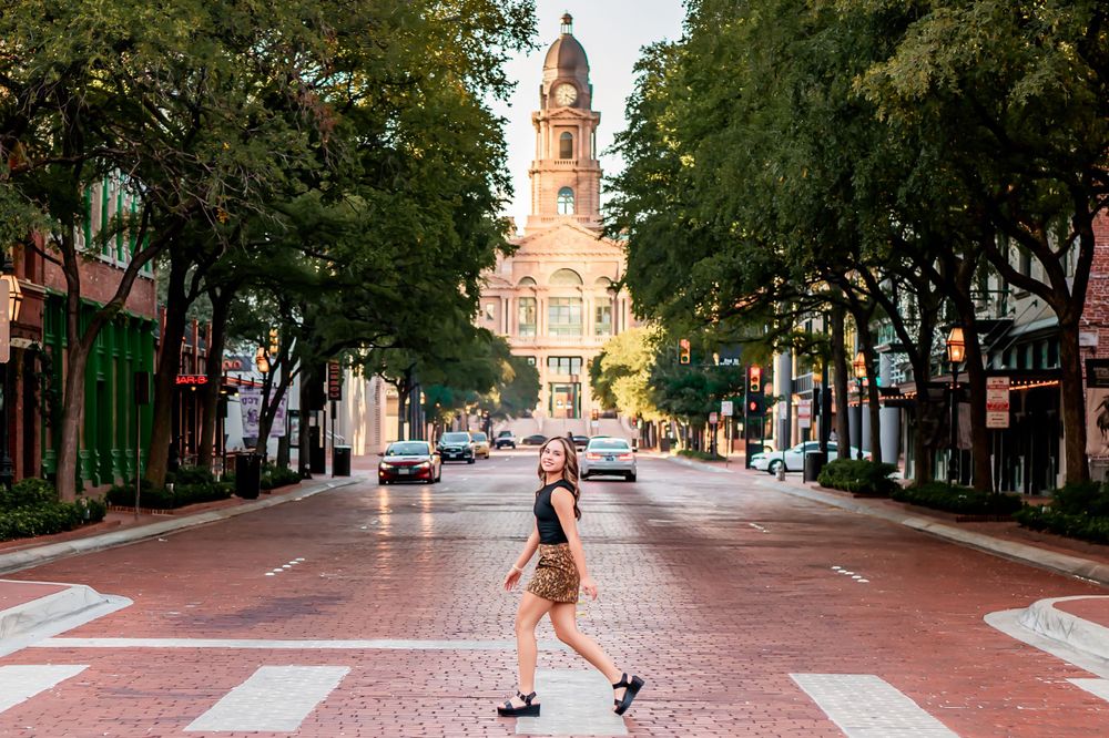 Senior Sundance Square Downtown Fort Worth, Texas