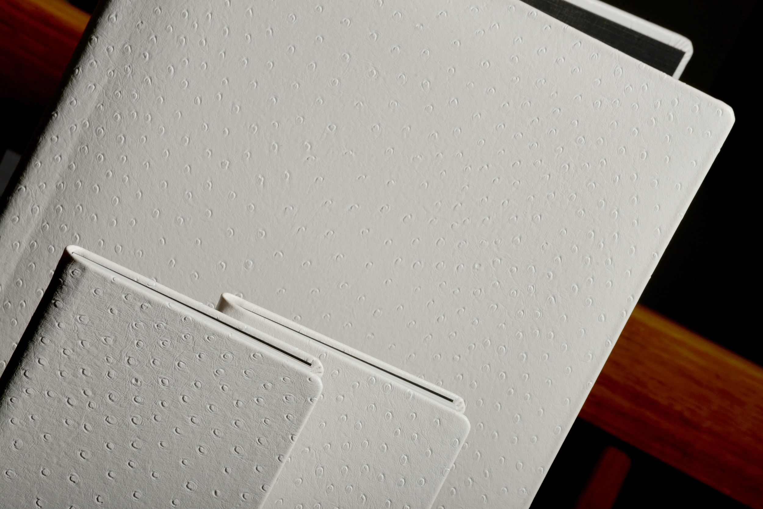 A white touchpad or mousepad on a modern device with textured surface and minimalist design.