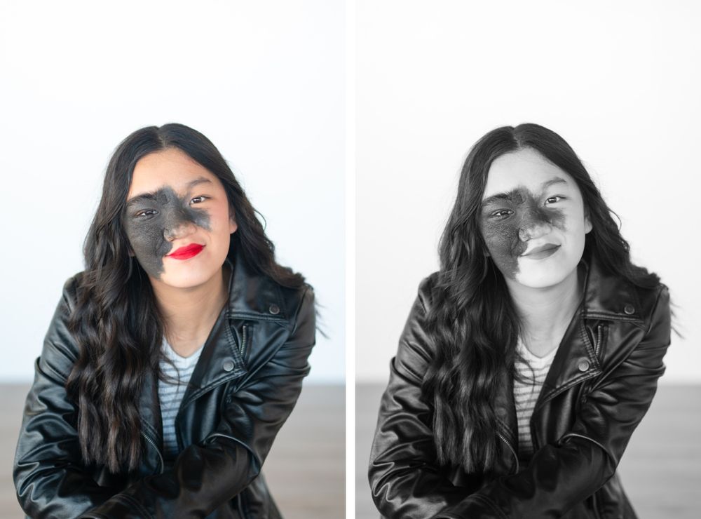 Teen Headshots in my natural light studio by Bartlesville Photographer Kristi Bray Photography