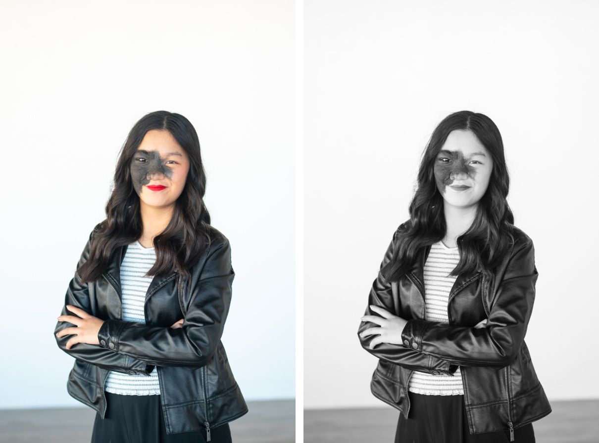 Teen Headshots in my natural light studio by Bartlesville Photographer Kristi Bray Photography