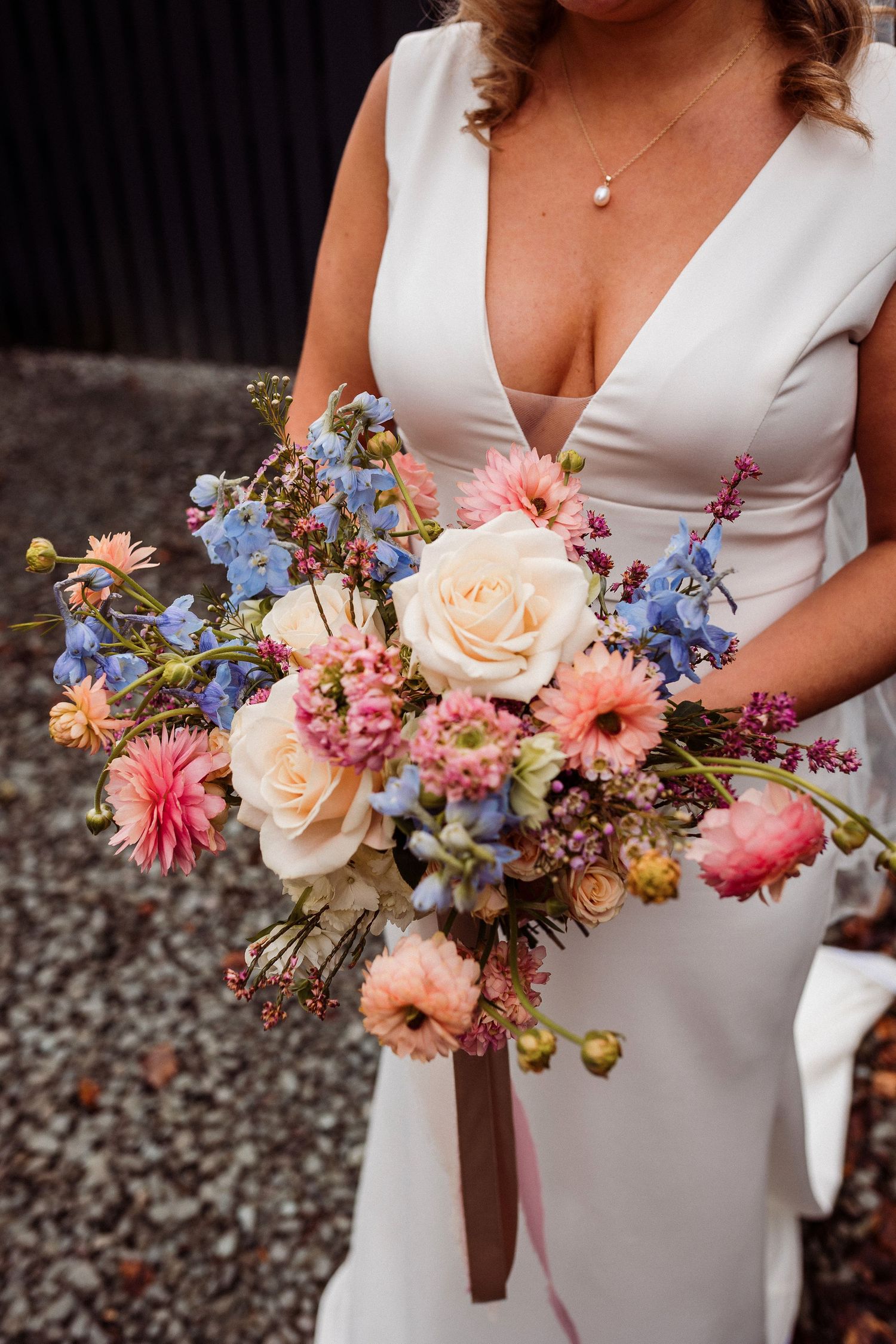 Wedding bouquet by Brackens of Bowness at Storrs Hall