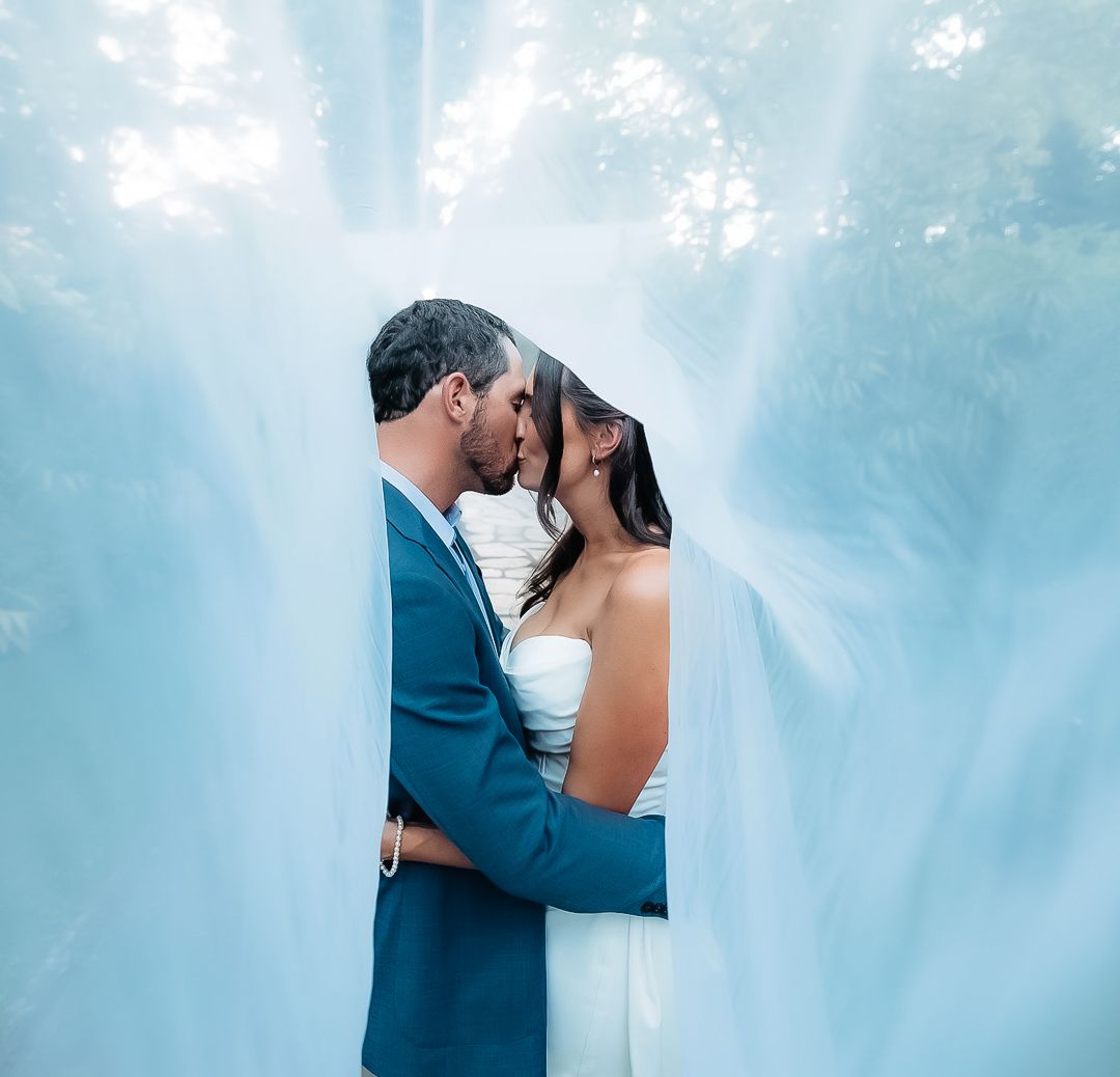 Non-traditional photography of bride and groom portraits at The Manor, SA captured by Wollongong wedding photographer Serene Coleman.