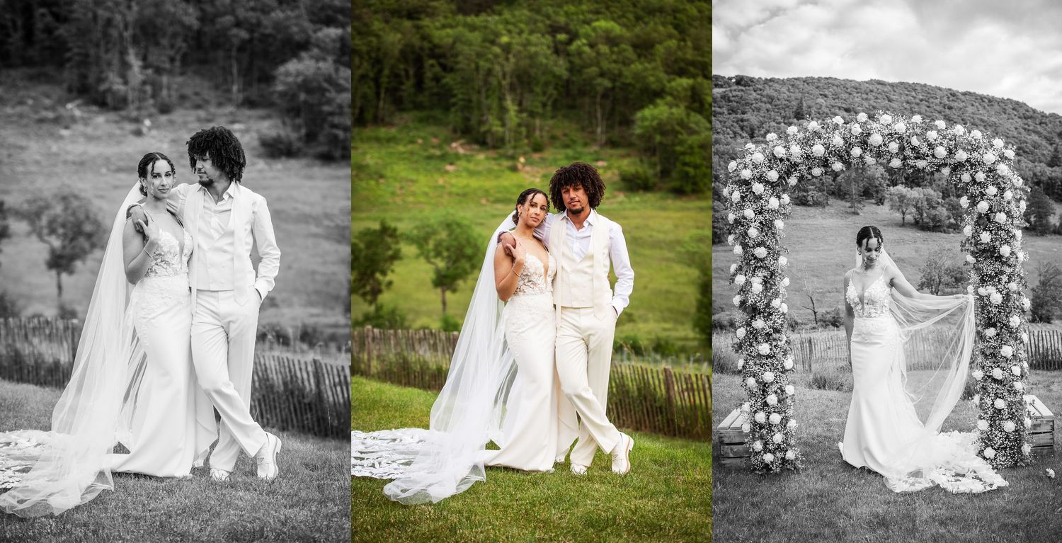 Mariage au Domaine de Merlac en France