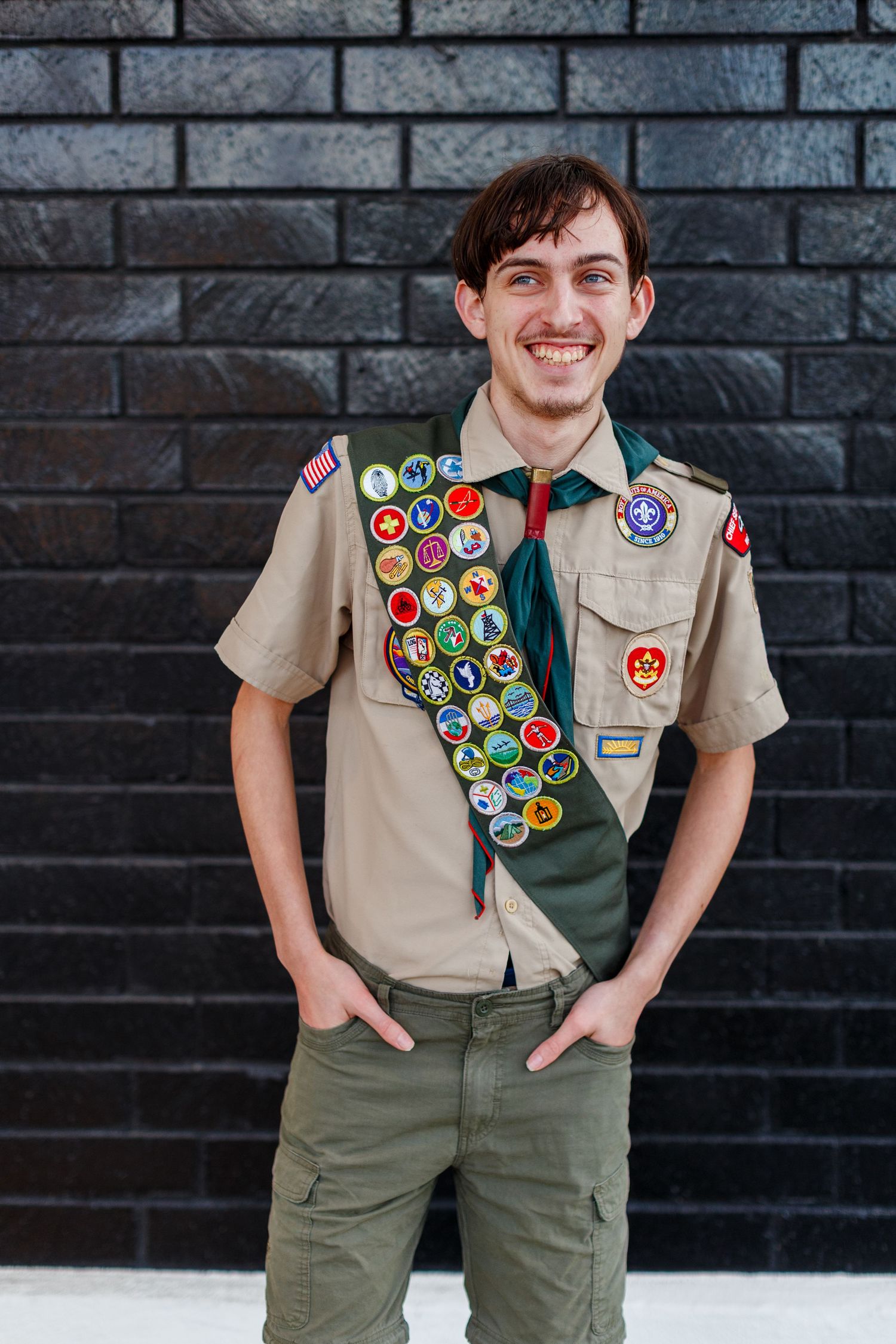 High school senior boy photo in Oxnard, California.