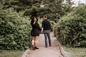 Engagement Photography Session, Headwaters Park, Fort Wayne, Indiana.