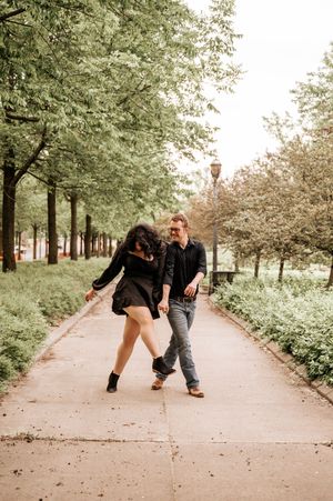 Engagement Photography Session, Headwaters Park, Fort Wayne, Indiana.