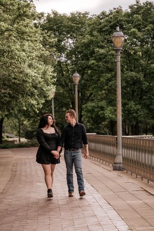 Engagement Photography Session, Headwaters Park, Fort Wayne, Indiana.