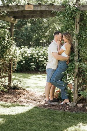 Engagement Photography Session, DeFries Gardens, New Paris, Indiana