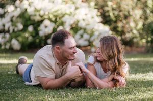 Engagement Photography Session, DeFries Gardens, New Paris, Indiana