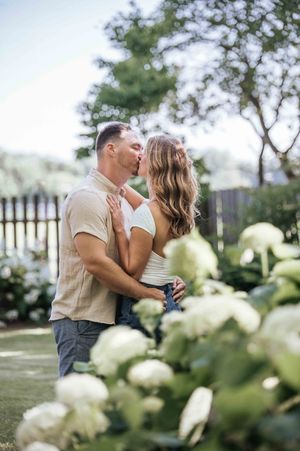 Engagement Photography Session, DeFries Gardens, New Paris, Indiana