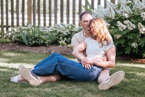 Engagement Photography Session, DeFries Gardens, New Paris, Indiana