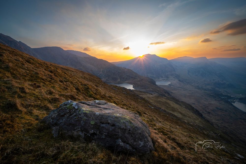 Landscape Snowdonia, Eryri, North Wales. Tryfan.