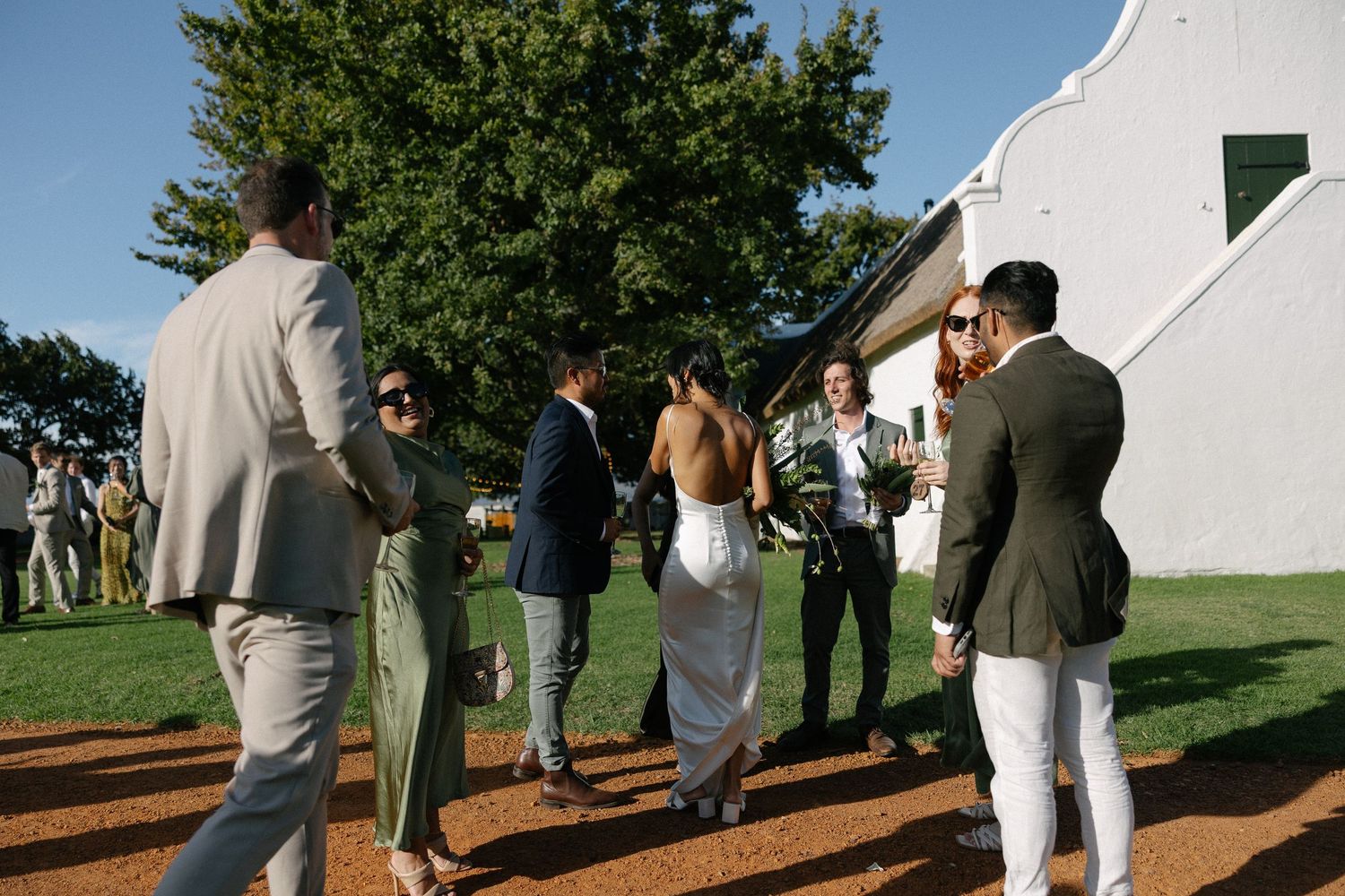 Allert and Lauren at Babylonstoren, documentary wedding photos capturing authentic celebrations.