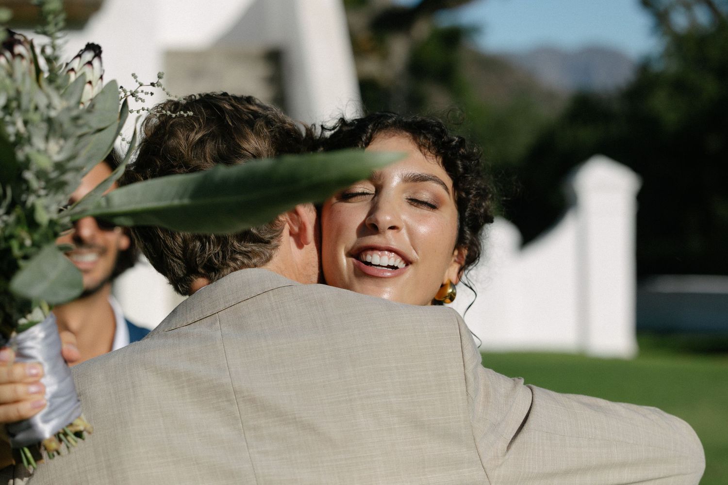 Allert and Lauren at Babylonstoren, documentary wedding photos capturing authentic celebrations.