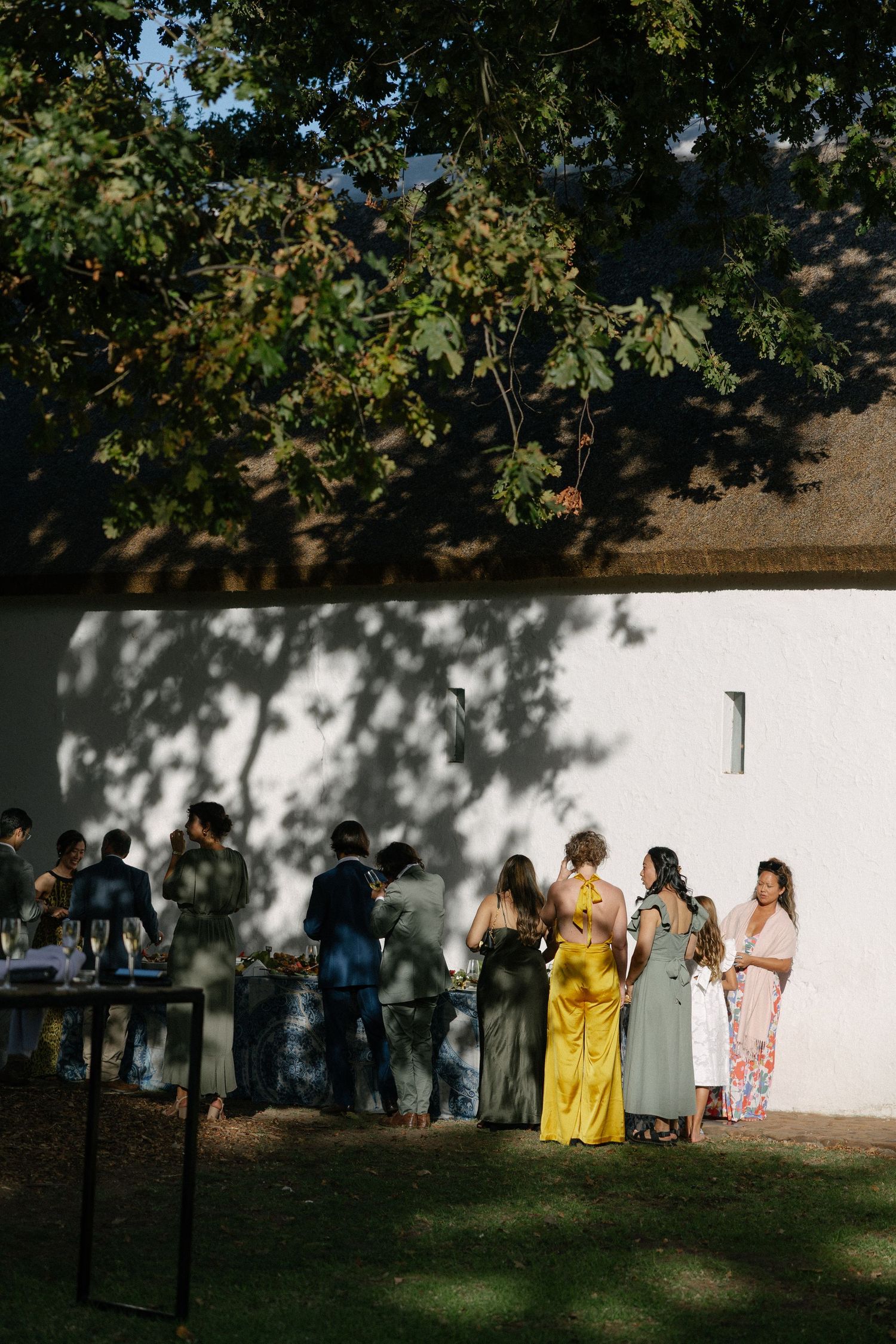 Allert and Lauren at Babylonstoren, documentary wedding photos capturing authentic celebrations.