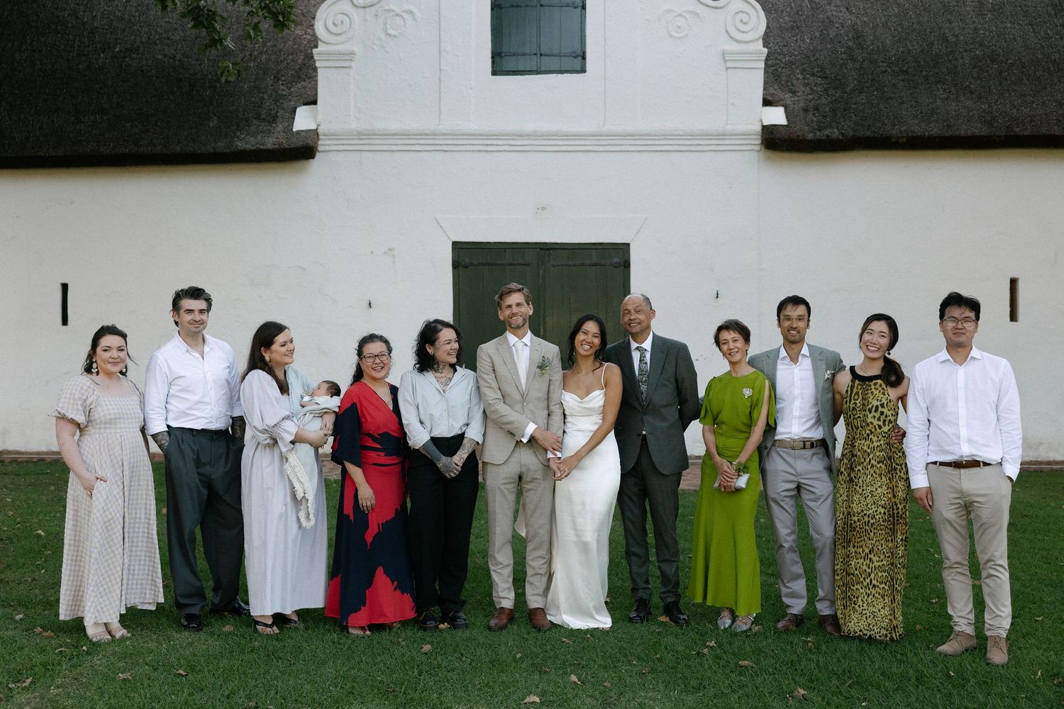 Allert and Lauren at Babylonstoren, documentary wedding photos capturing authentic celebrations.