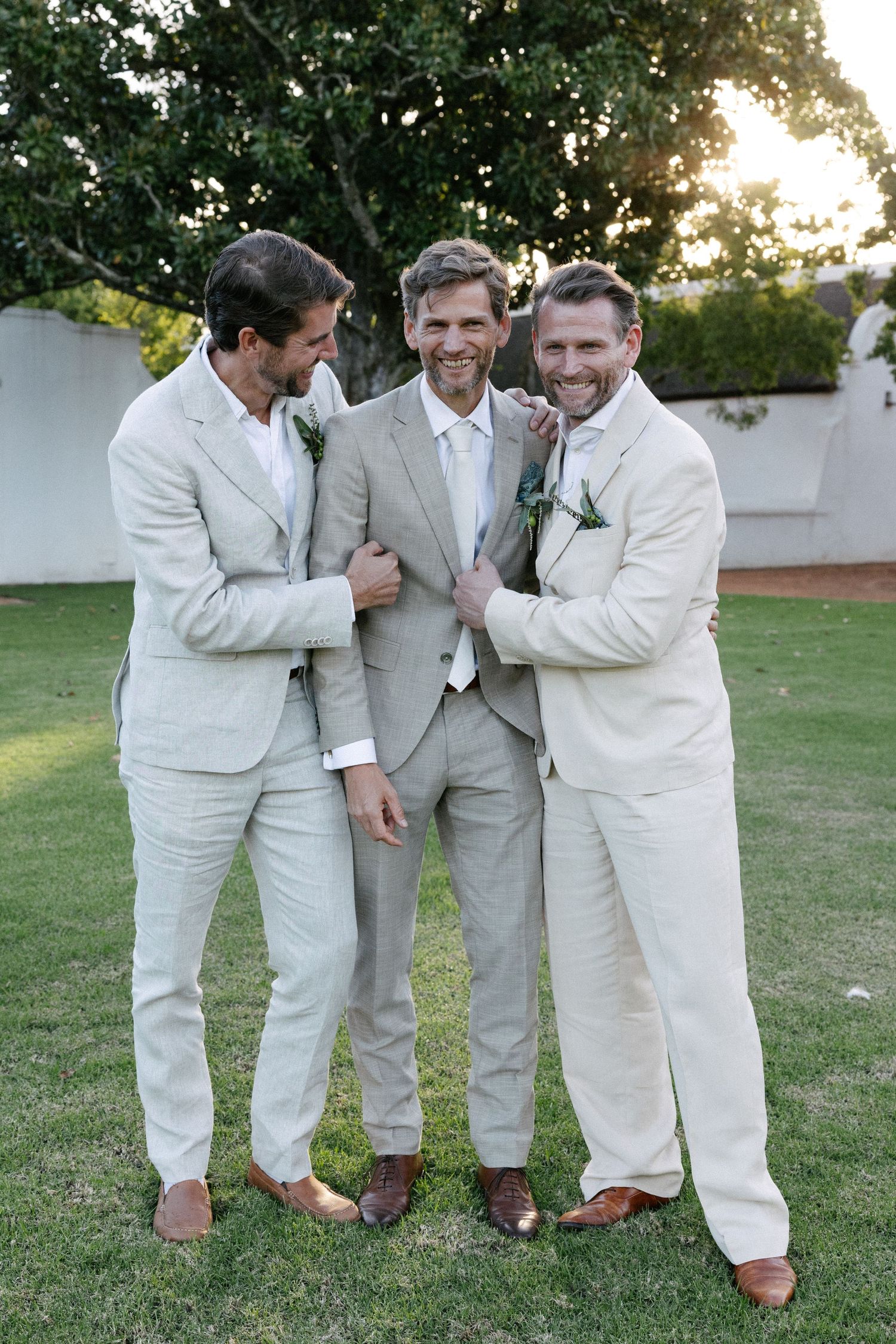 Allert and Lauren at Babylonstoren, documentary wedding photos capturing authentic celebrations.