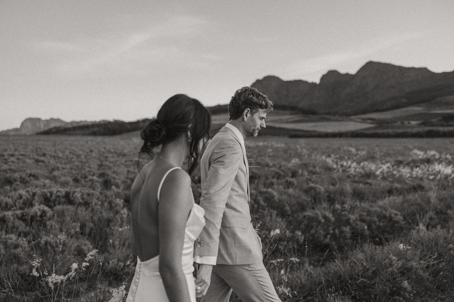 Allert and Lauren at Babylonstoren, documentary wedding photos capturing authentic celebrations.
