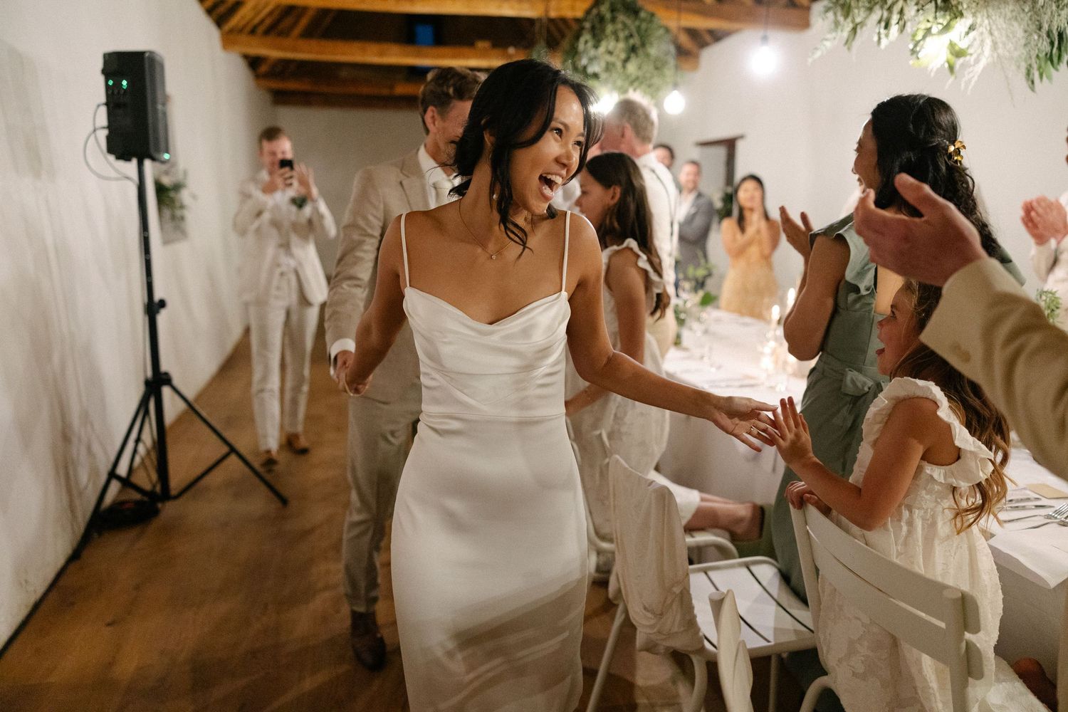 Allert and Lauren at Babylonstoren, documentary wedding photos capturing authentic celebrations.