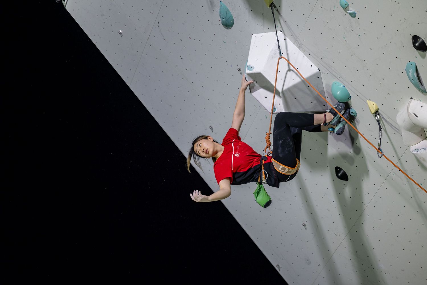 Sport climbing competition - photo by Jan Virt, Official World Climbing photographer