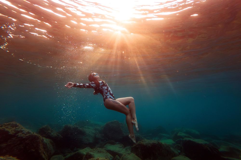 sessione fotografica subacquea, Sicilia