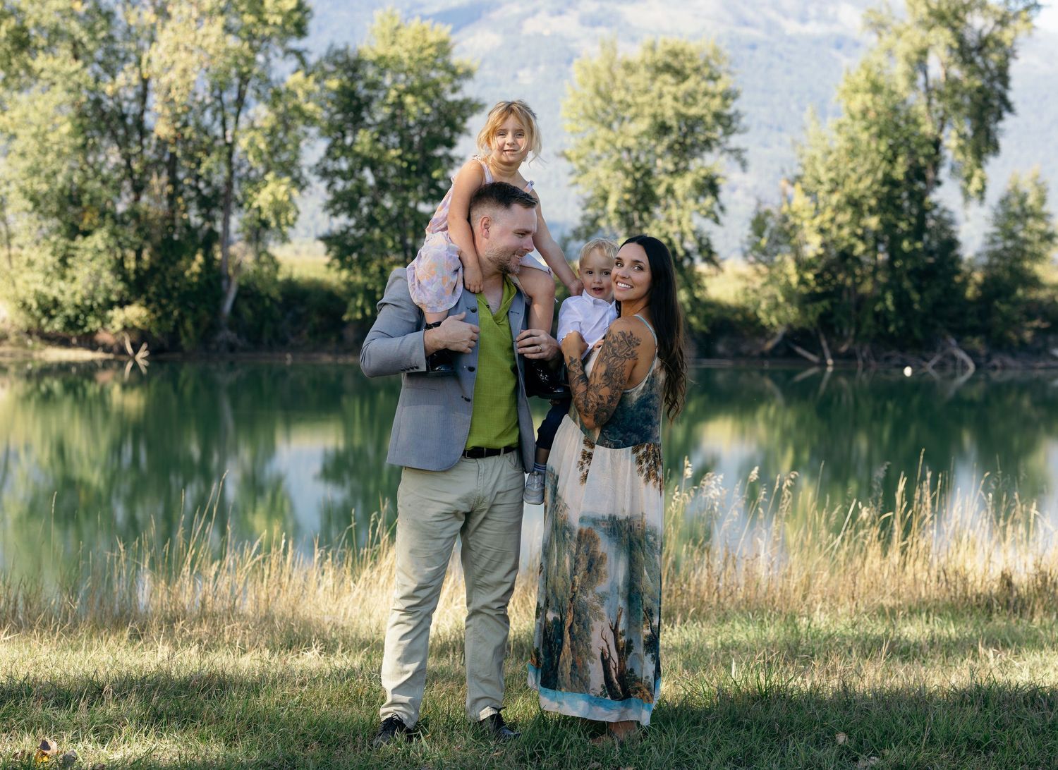 Amanda McGregor and her family