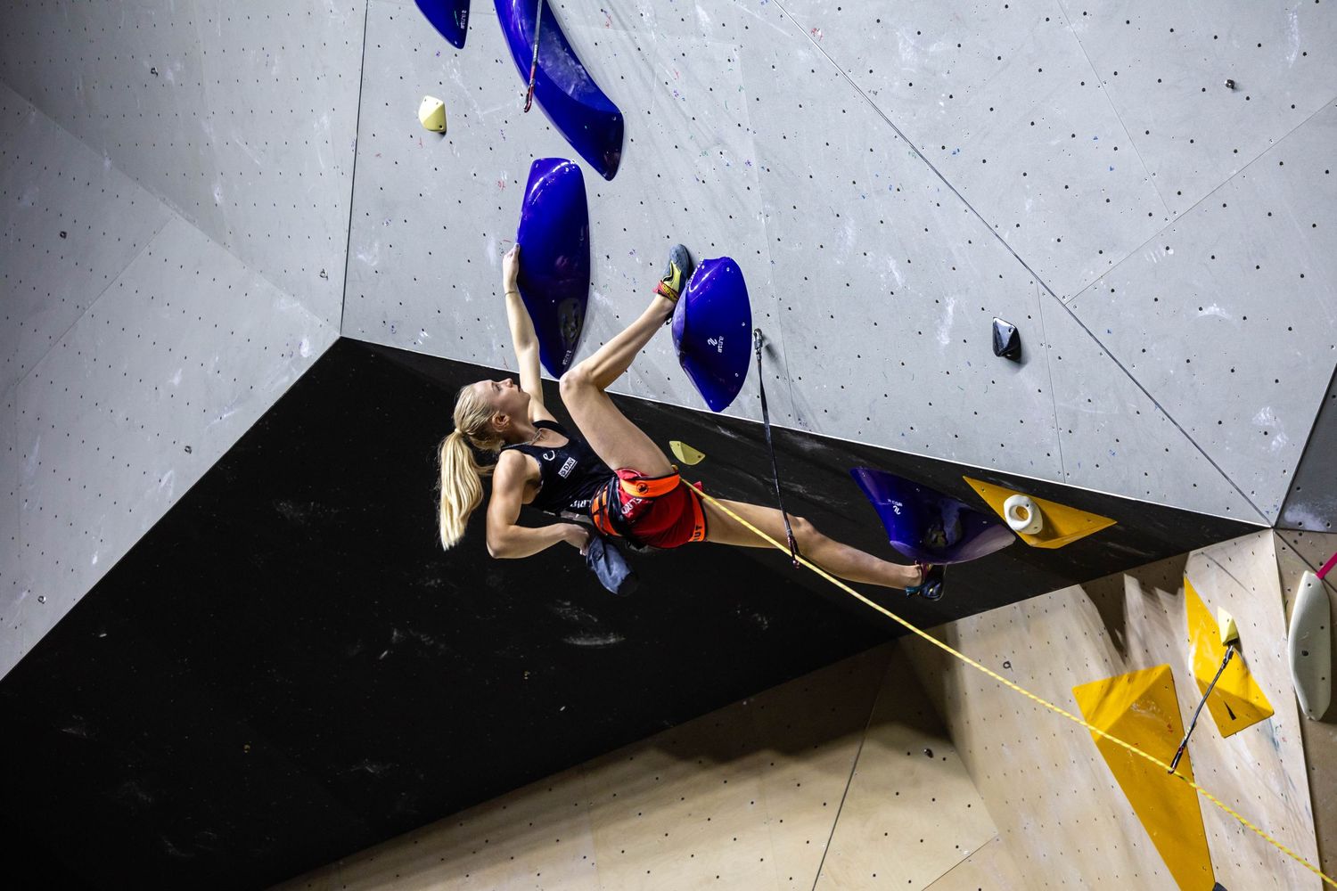 Sport climbing competition - photo by Jan Virt, Official World Climbing photographer