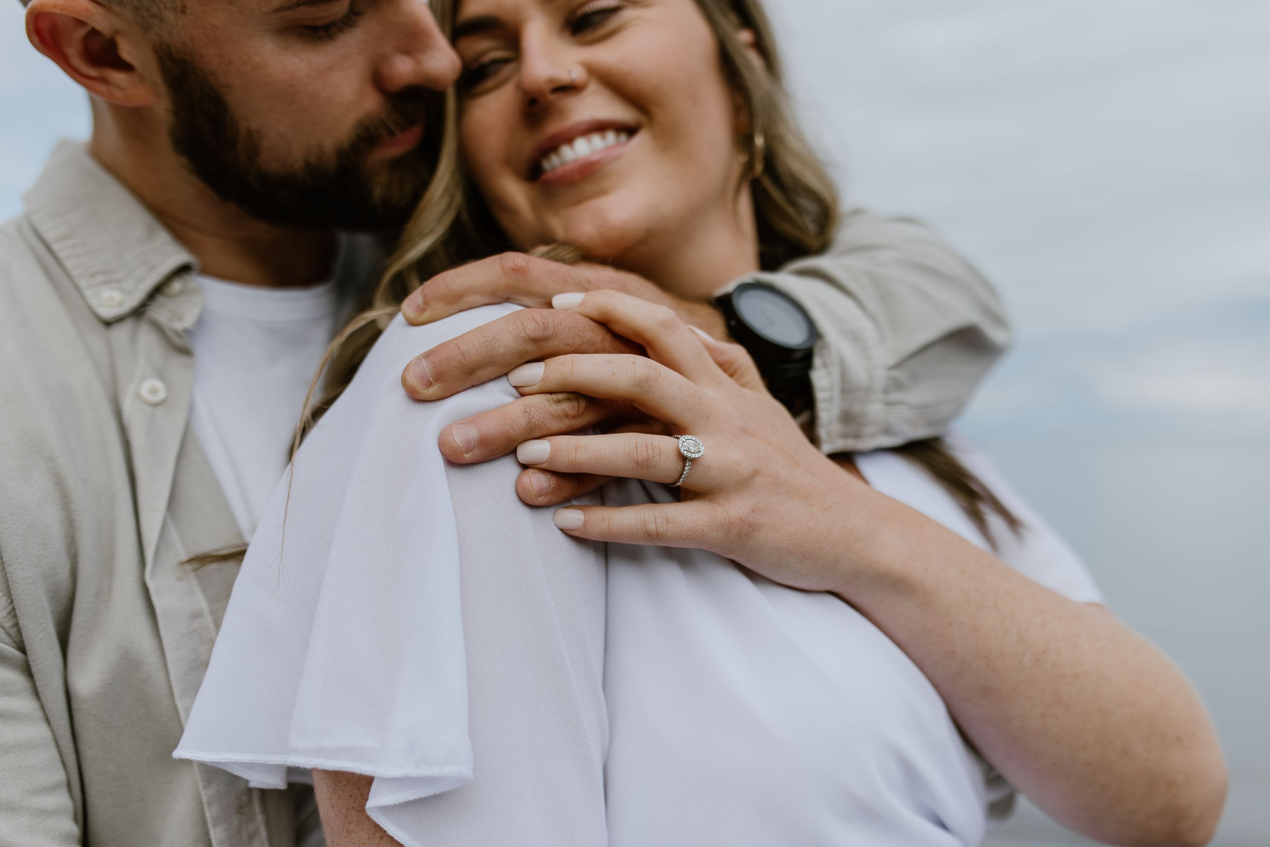 Blomidon Provincial Park Annapolis Valley Engagement Session - Nova Scotia Photographer, Charlotte Buckle Photography