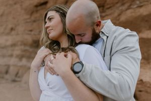 Blomidon Provincial Park Annapolis Valley Engagement Session - Nova Scotia Photographer, Charlotte Buckle Photography