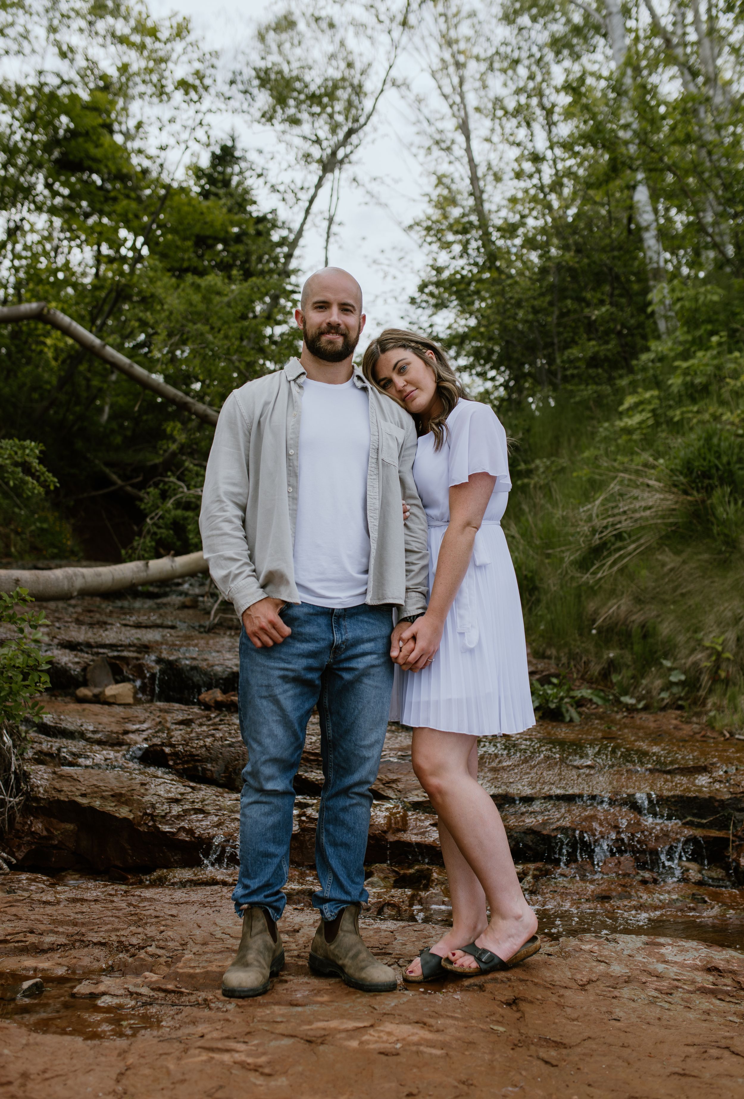Blomidon Provincial Park Annapolis Valley Engagement Session - Nova Scotia Photographer, Charlotte Buckle Photography