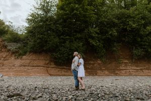Blomidon Provincial Park Annapolis Valley Engagement Session - Nova Scotia Photographer, Charlotte Buckle Photography