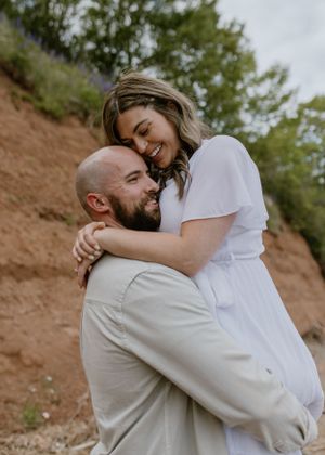 Blomidon Provincial Park Annapolis Valley Engagement Session - Nova Scotia Photographer, Charlotte Buckle Photography
