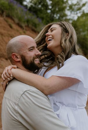Blomidon Provincial Park Annapolis Valley Engagement Session - Nova Scotia Photographer, Charlotte Buckle Photography