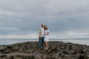 Blomidon Provincial Park Annapolis Valley Engagement Session - Nova Scotia Photographer, Charlotte Buckle Photography