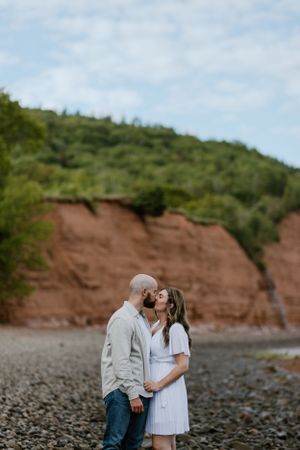 Blomidon Provincial Park Annapolis Valley Engagement Session - Nova Scotia Photographer, Charlotte Buckle Photography