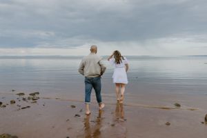 Blomidon Provincial Park Annapolis Valley Engagement Session - Nova Scotia Photographer, Charlotte Buckle Photography