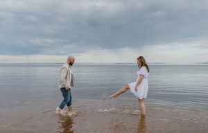 Blomidon Provincial Park Annapolis Valley Engagement Session - Nova Scotia Photographer, Charlotte Buckle Photography