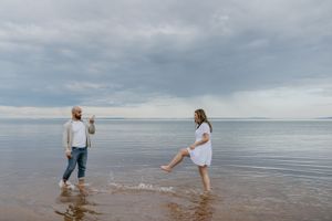 Blomidon Provincial Park Annapolis Valley Engagement Session - Nova Scotia Photographer, Charlotte Buckle Photography
