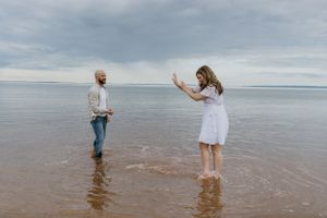 Blomidon Provincial Park Annapolis Valley Engagement Session - Nova Scotia Photographer, Charlotte Buckle Photography