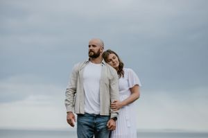 Blomidon Provincial Park Annapolis Valley Engagement Session - Nova Scotia Photographer, Charlotte Buckle Photography